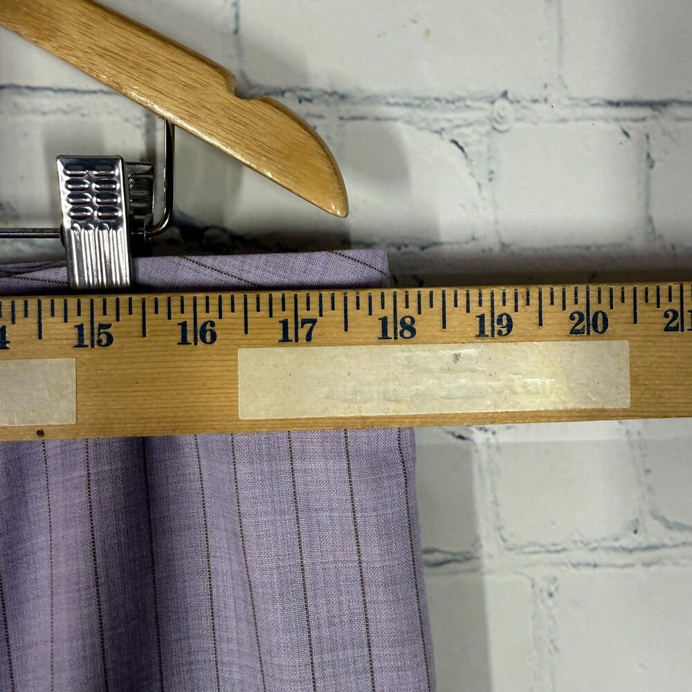 Y2K Milano Lavender Pinstripe Blazer and Pants Suit - Picture 4 of 16